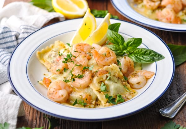 Blush Ravioli and Shrimp Image